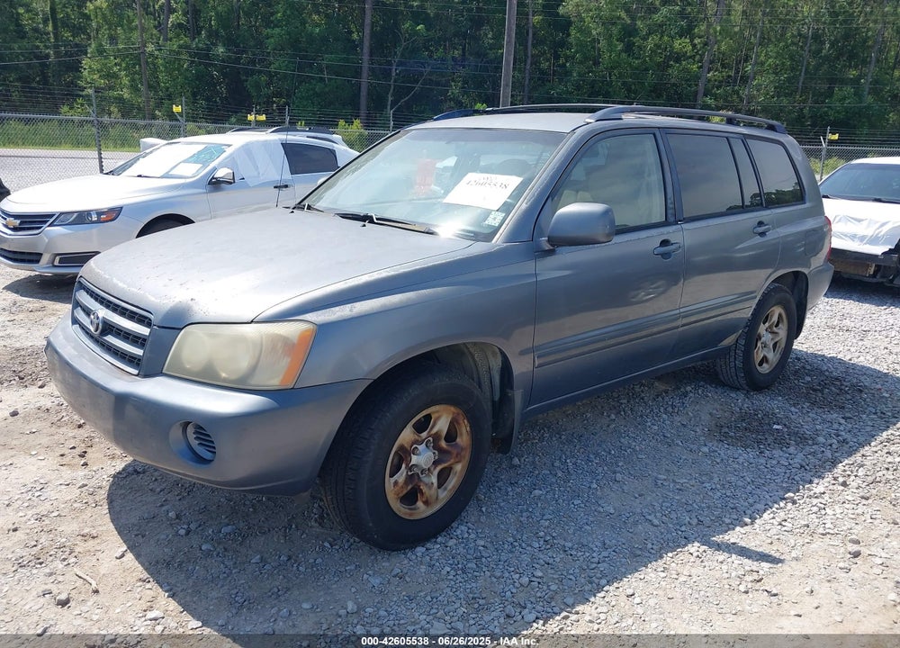 2001 TOYOTA HIGHLANDER VIN: JTEGD21A110013701