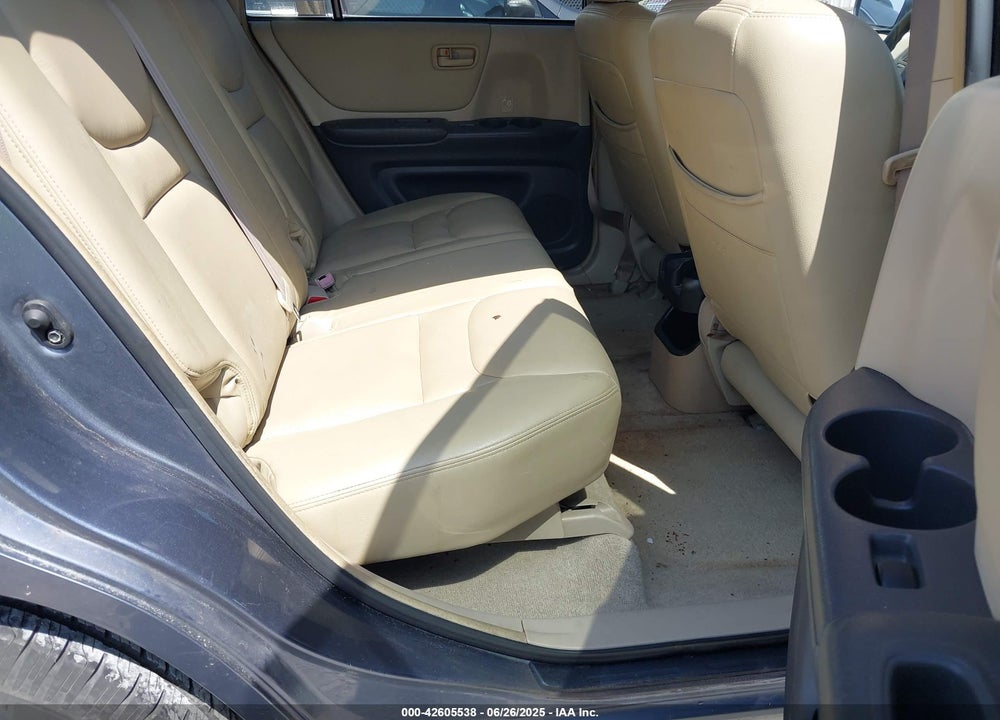 2001 TOYOTA HIGHLANDER VIN: JTEGD21A110013701