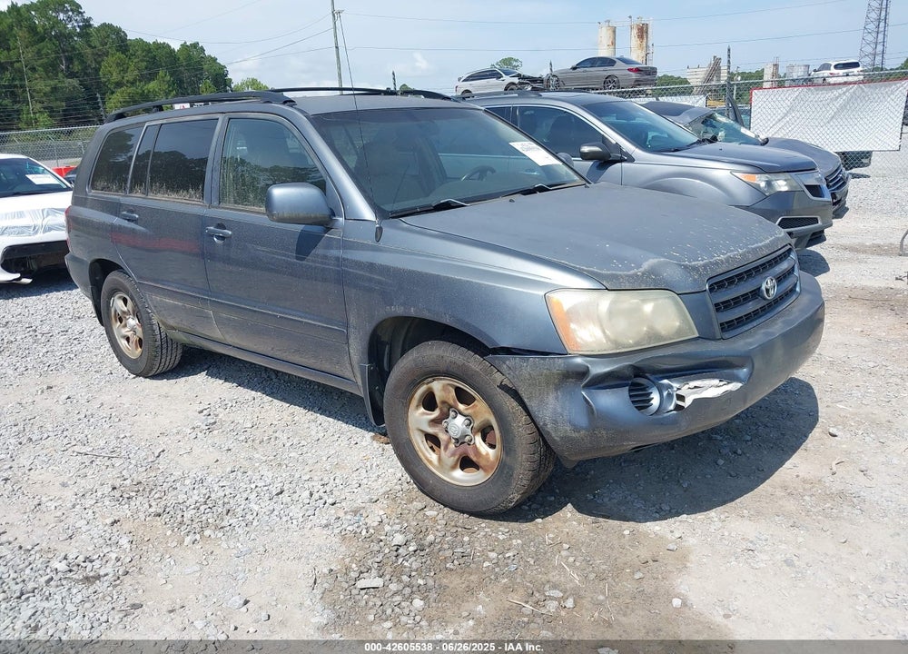 2001 TOYOTA HIGHLANDER VIN: JTEGD21A110013701