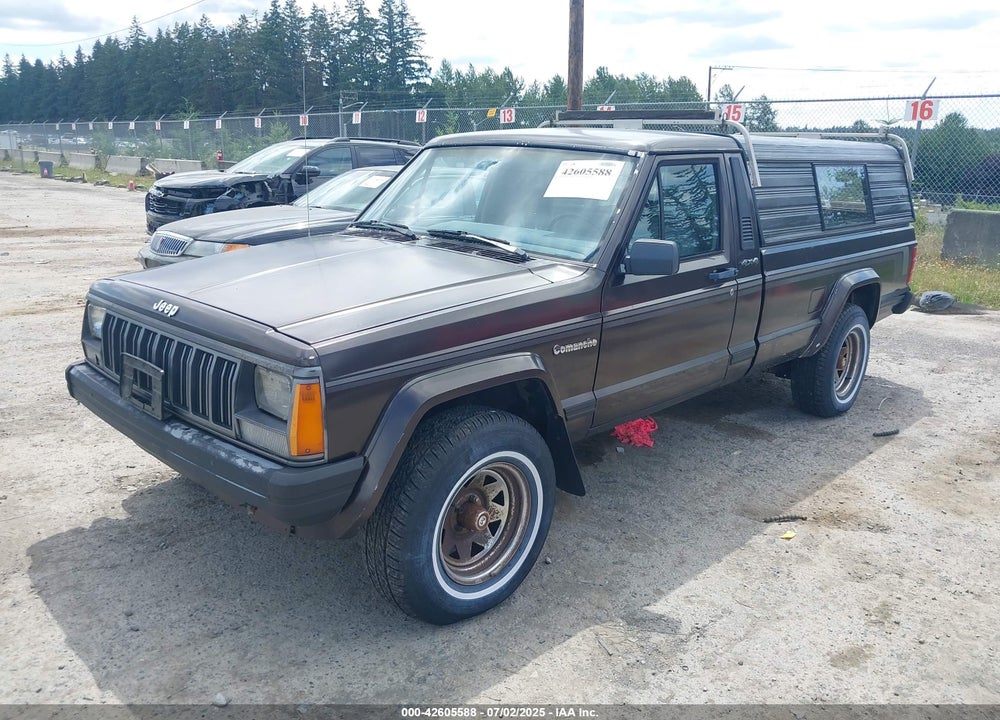 1989 JEEP COMANCHE PIONEER VIN: 1J7FJ36L6KL627486