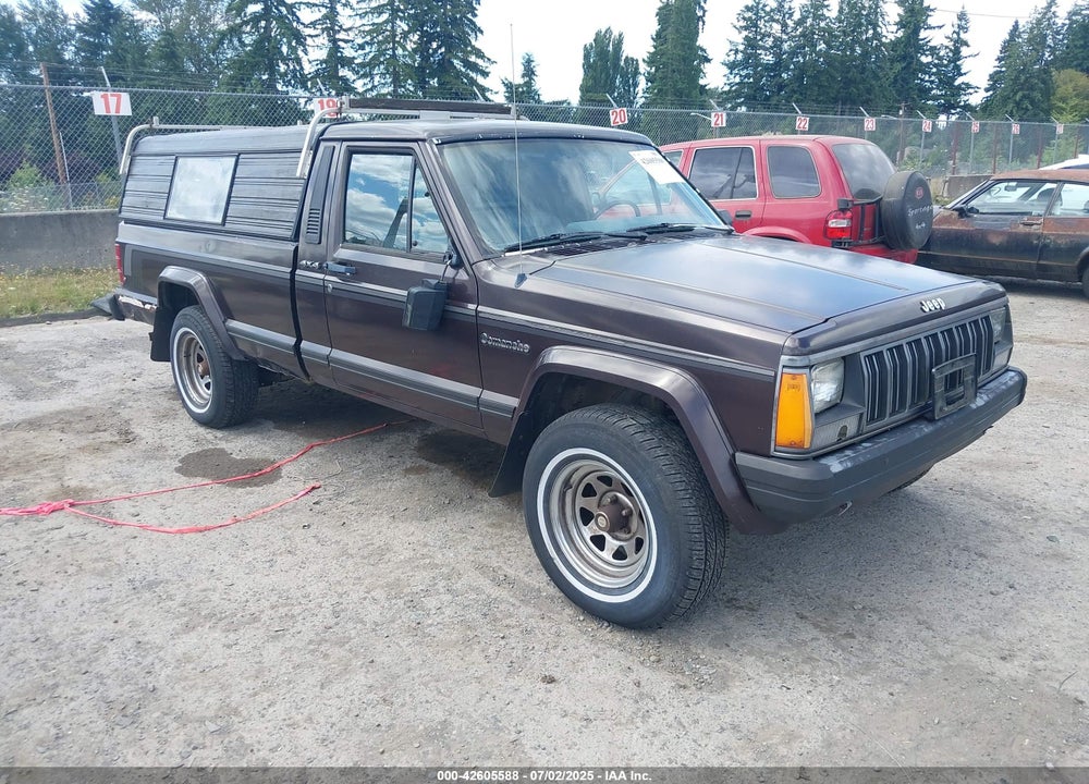 1989 JEEP COMANCHE PIONEER VIN: 1J7FJ36L6KL627486