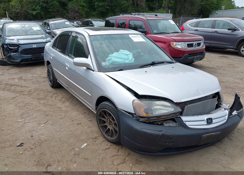 2001 HONDA CIVIC EX VIN: 2HGES267X1H575897
