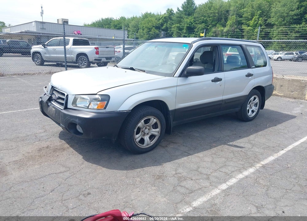 2004 SUBARU FORESTER 2.5X VIN: JF1SG63664H720665