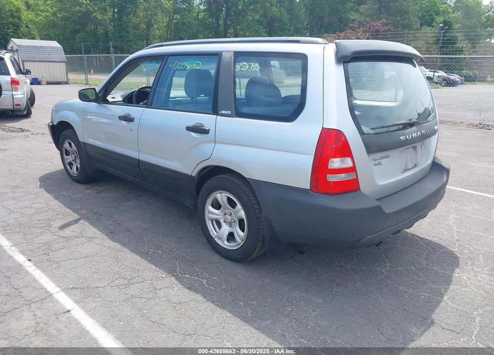 2004 SUBARU FORESTER 2.5X VIN: JF1SG63664H720665