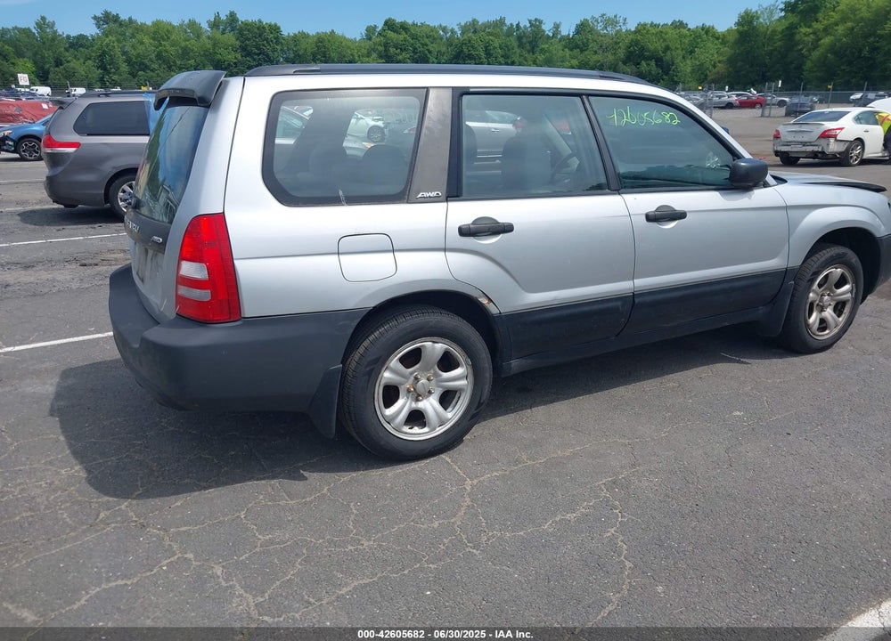 2004 SUBARU FORESTER 2.5X VIN: JF1SG63664H720665
