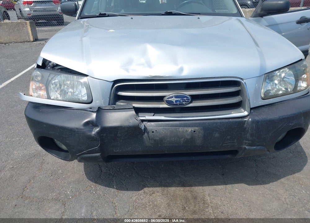 2004 SUBARU FORESTER 2.5X VIN: JF1SG63664H720665