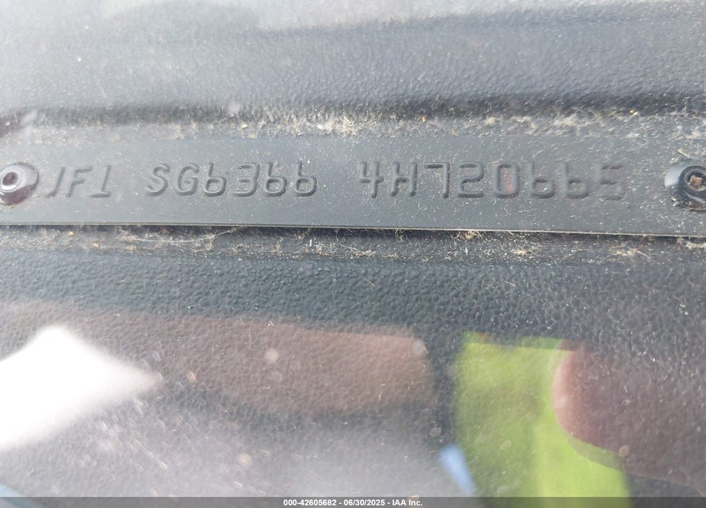 2004 SUBARU FORESTER 2.5X VIN: JF1SG63664H720665