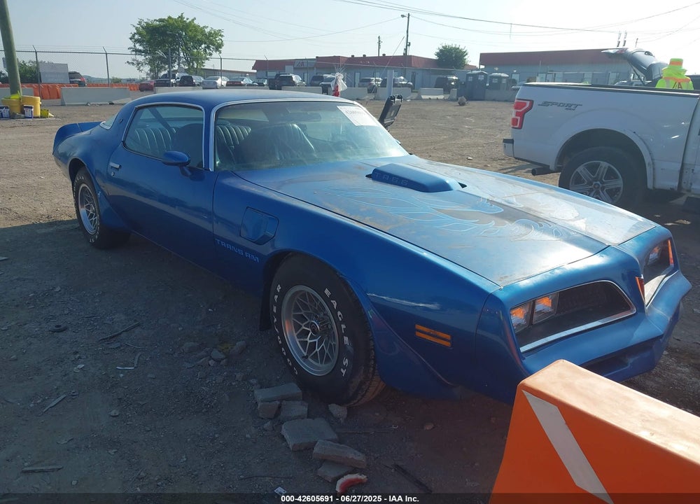 1978 PONTIAC TRANS AM VIN: 2W87Z8L162737