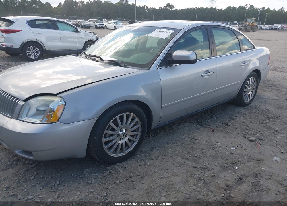 2005 MERCURY MONTEGO PREMIER VIN: 1MEFM42115G622843
