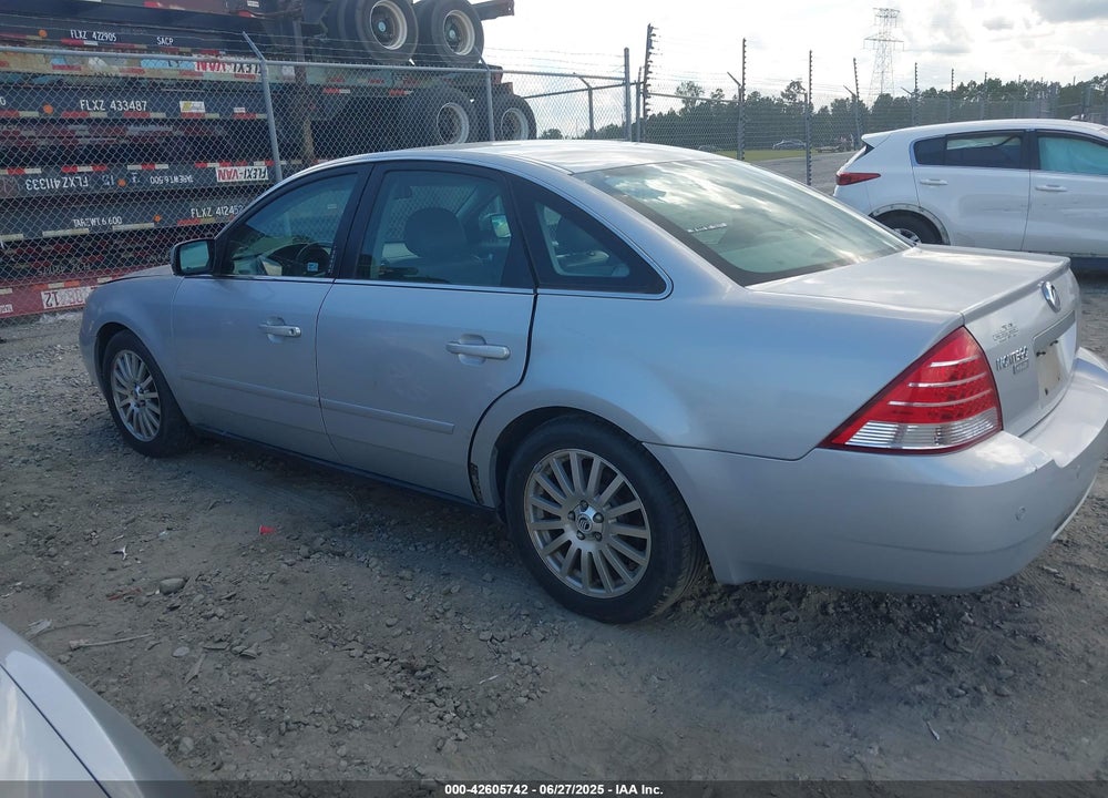 2005 MERCURY MONTEGO PREMIER VIN: 1MEFM42115G622843