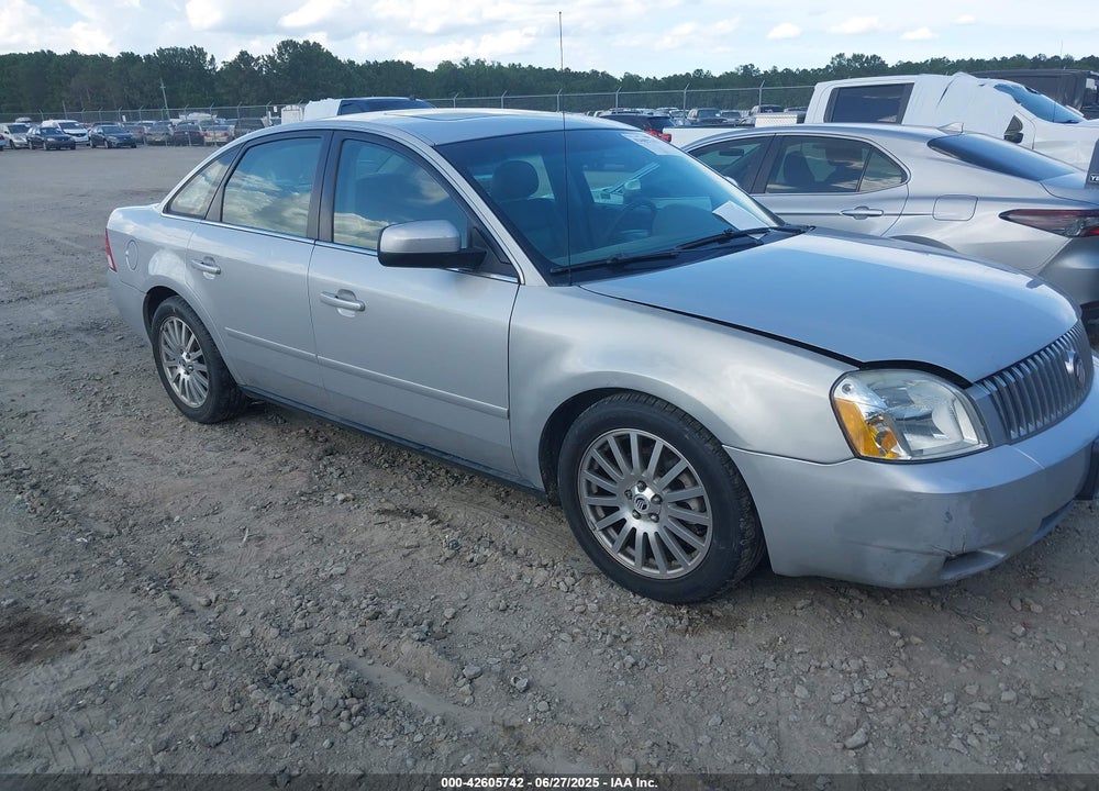 2005 MERCURY MONTEGO PREMIER VIN: 1MEFM42115G622843