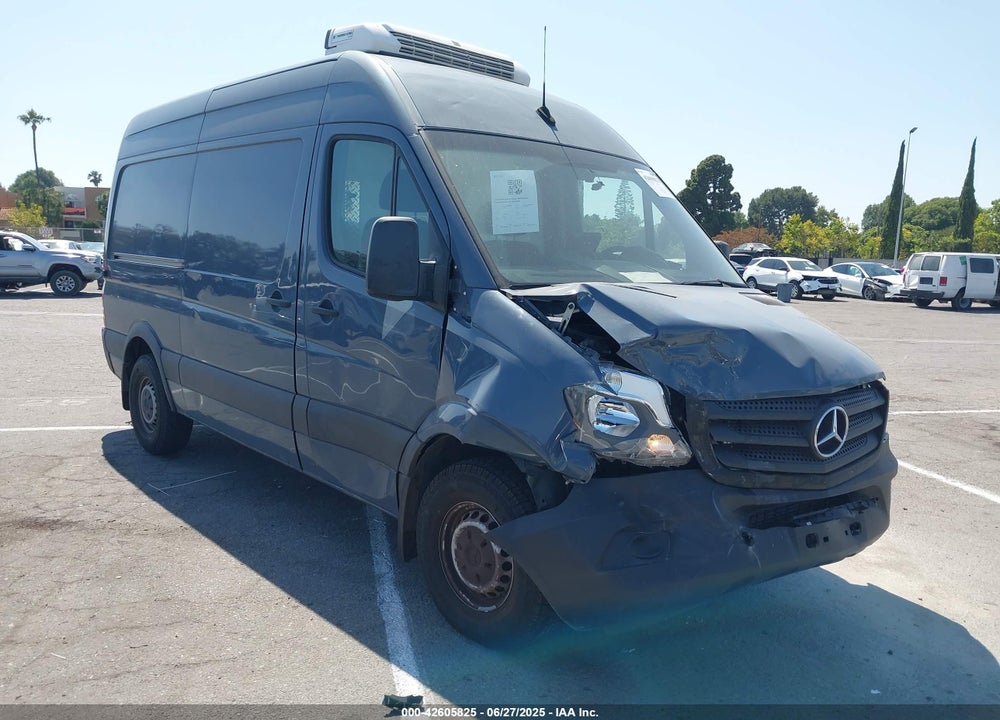 2018 MERCEDES-BENZ SPRINTER 2500 STANDARD ROOF V6 VIN: WD3PE7CDXJP629856