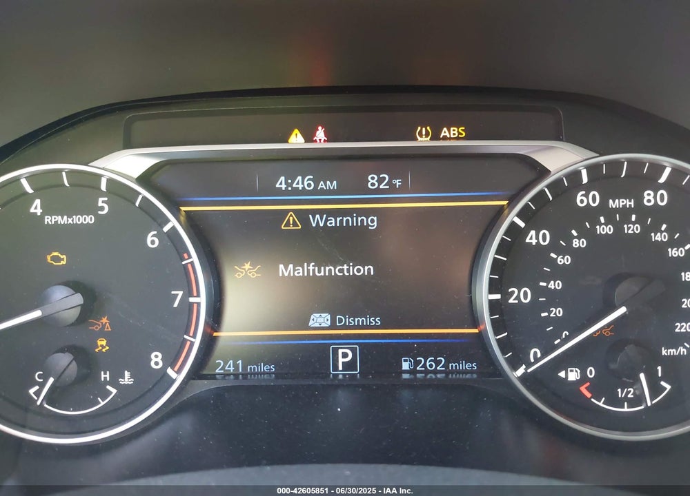 2025 NISSAN ALTIMA SV FWD VIN: 1N4BL4DV2SN395923