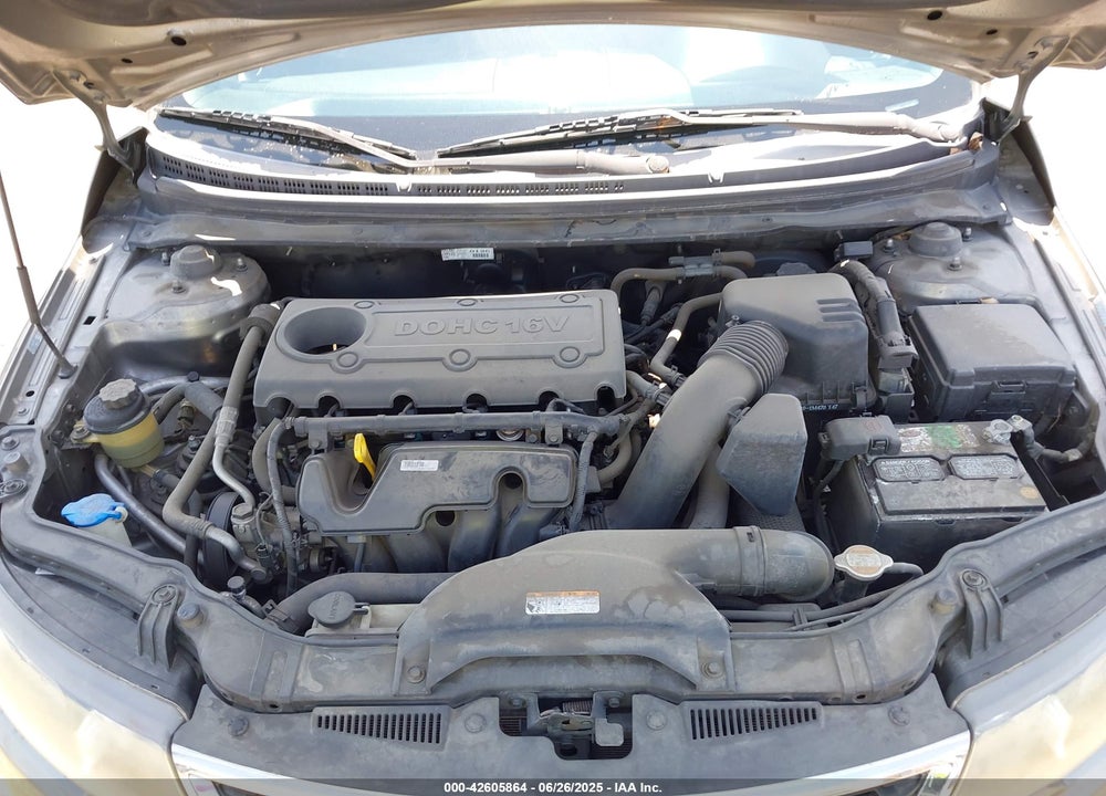 2012 KIA FORTE VIN: KNAFU5A26C5558967