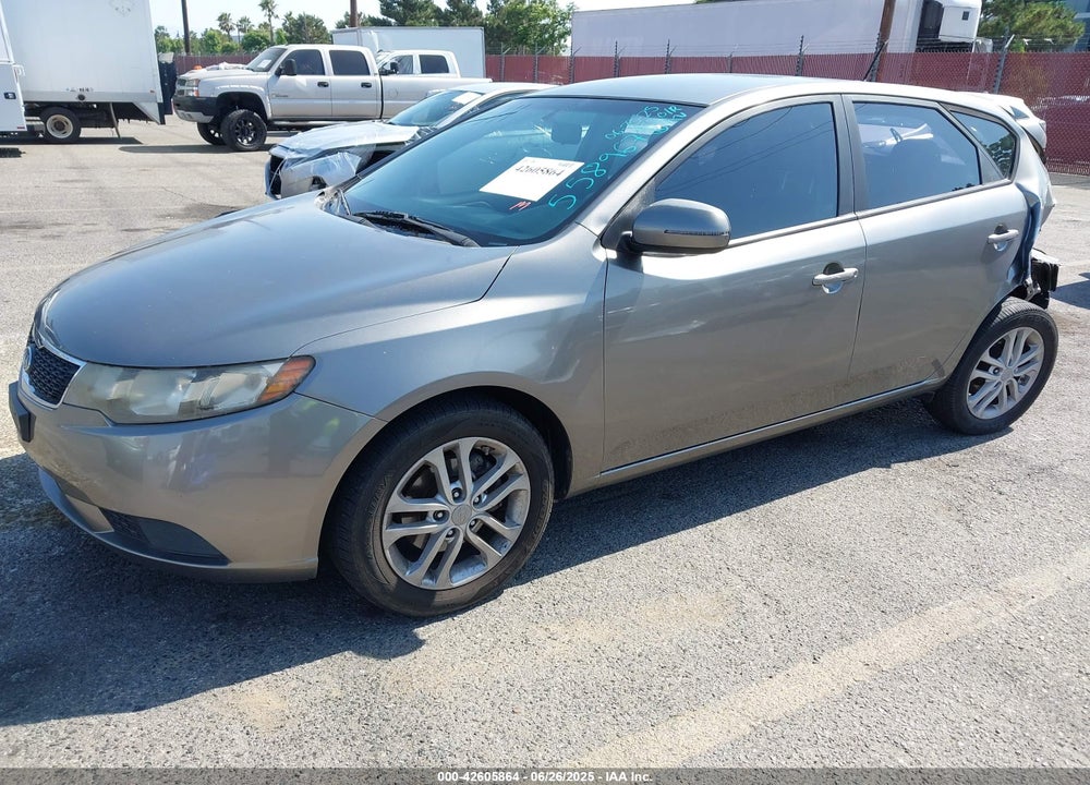2012 KIA FORTE VIN: KNAFU5A26C5558967