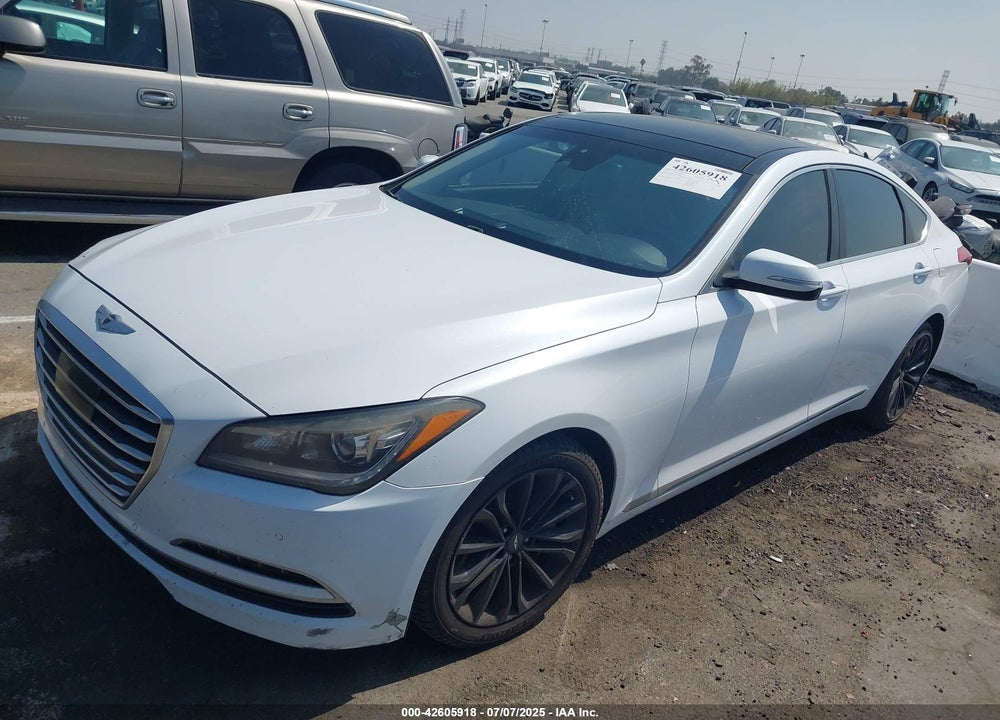 2015 HYUNDAI GENESIS VIN: KMHGN4JE5FU018699