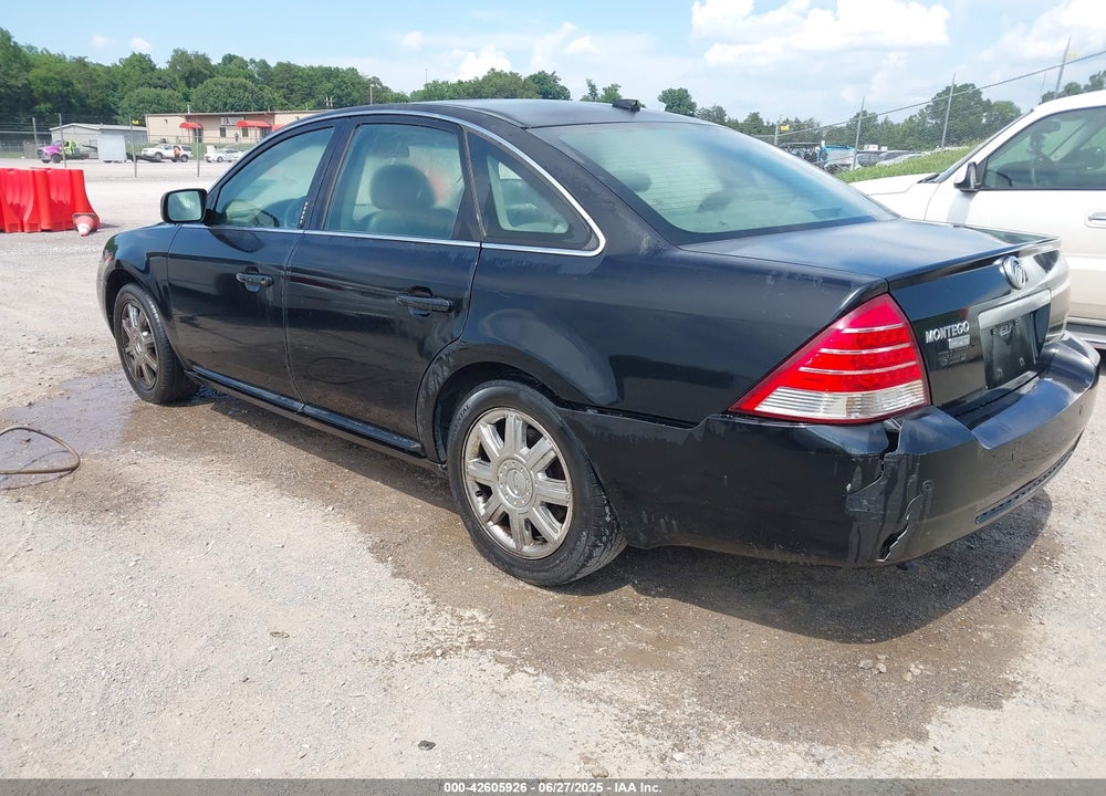2007 MERCURY MONTEGO PREMIER VIN: 1MEHM42167G603264