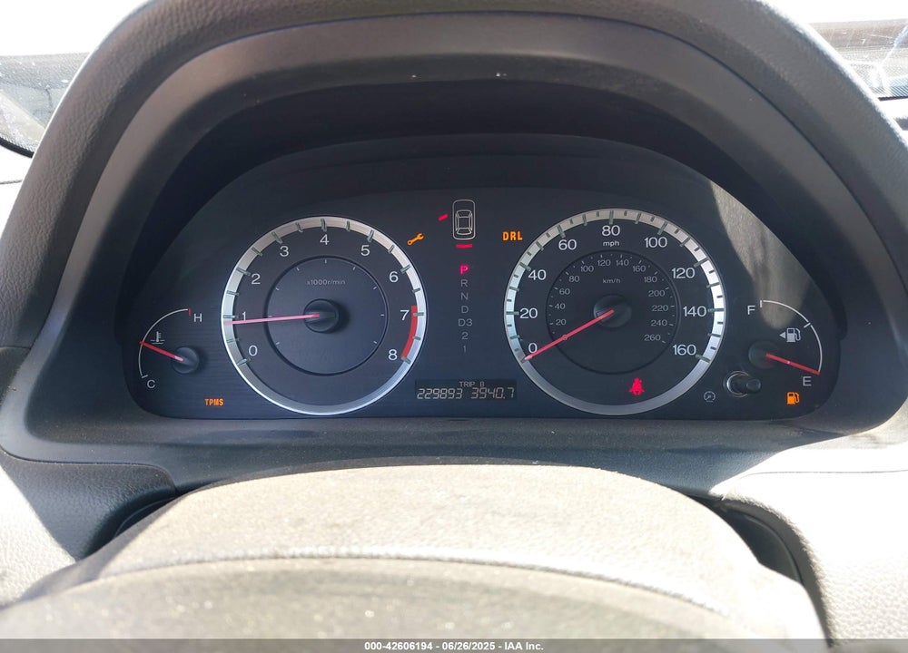 2008 HONDA ACCORD VIN: 1HGCP26378A091264