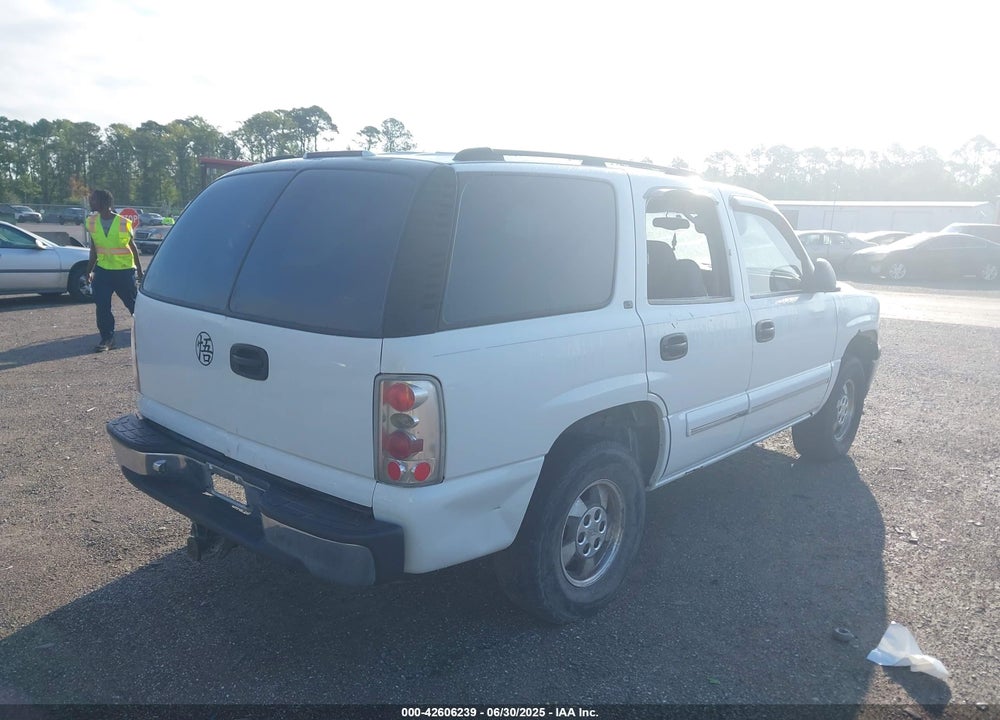 2001 CHEVROLET TAHOE LS VIN: 1GNEK13T41J124223