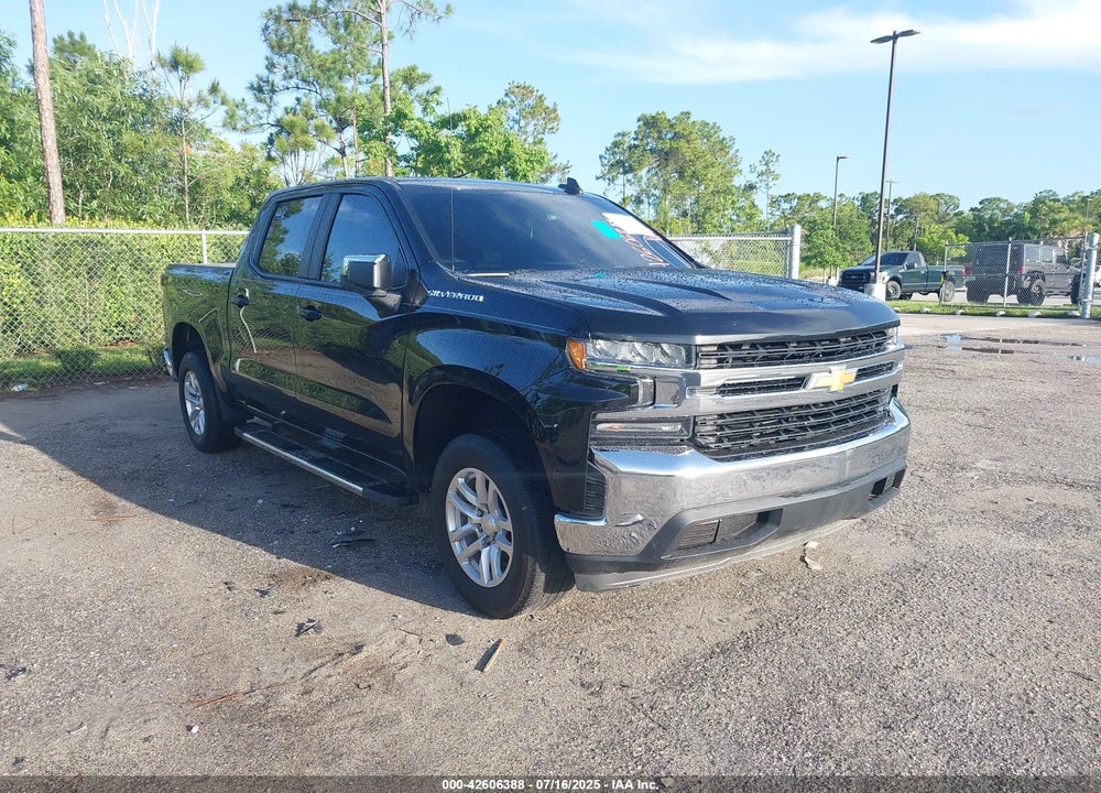 2021 CHEVROLET SILVERADO 1500 2WD SHORT BED LT VIN: 1GCPWCED5MZ388533