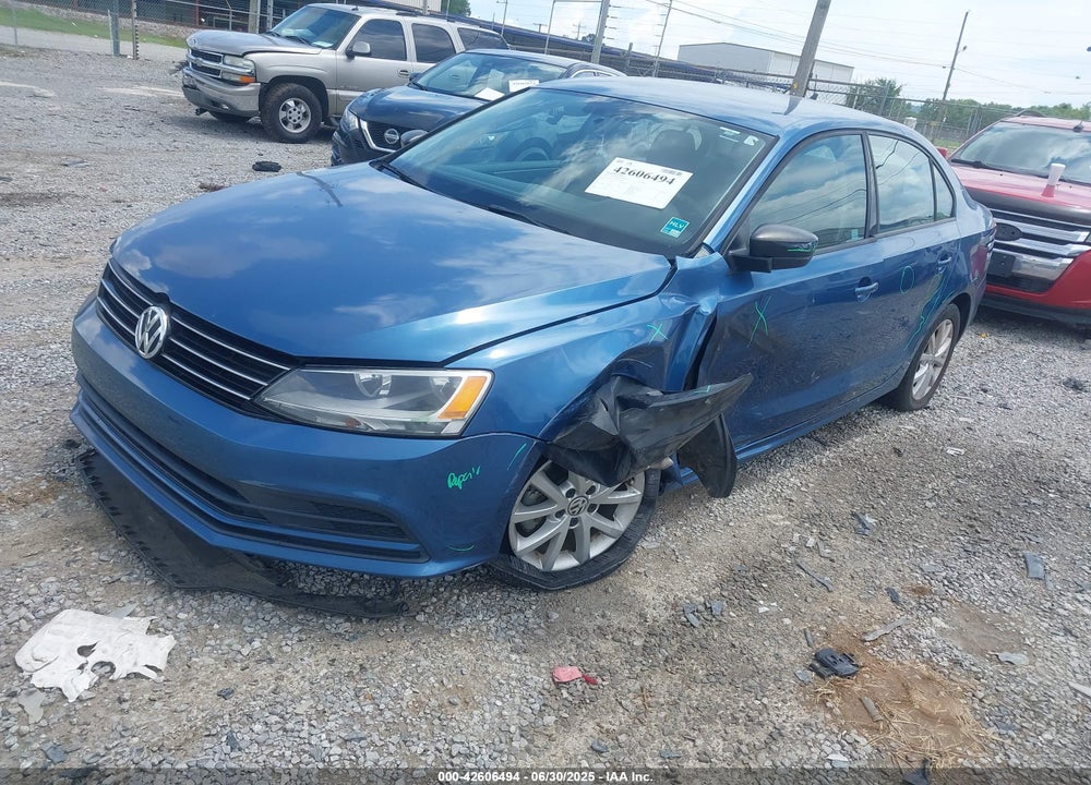 2015 VOLKSWAGEN JETTA VIN: 3VWD17AJ3FM231847