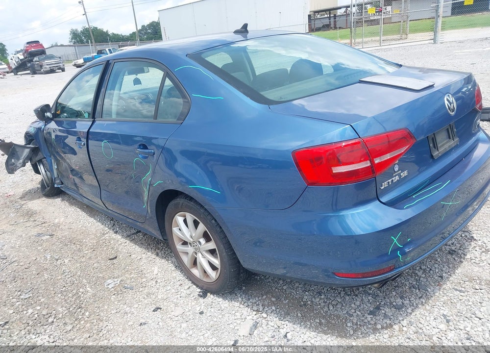 2015 VOLKSWAGEN JETTA VIN: 3VWD17AJ3FM231847