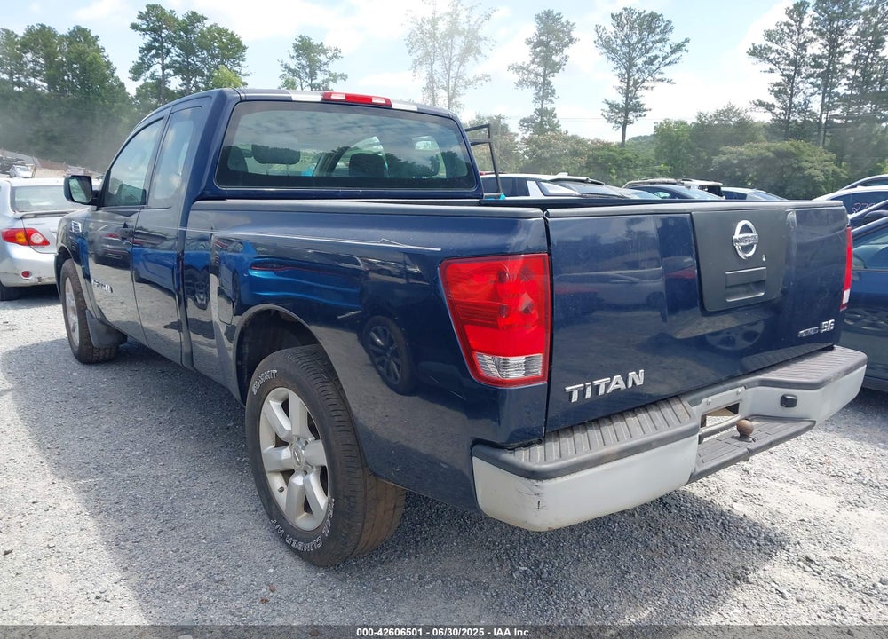 2008 NISSAN TITAN LE/SE/XE VIN: 1N6BA06A58N358468