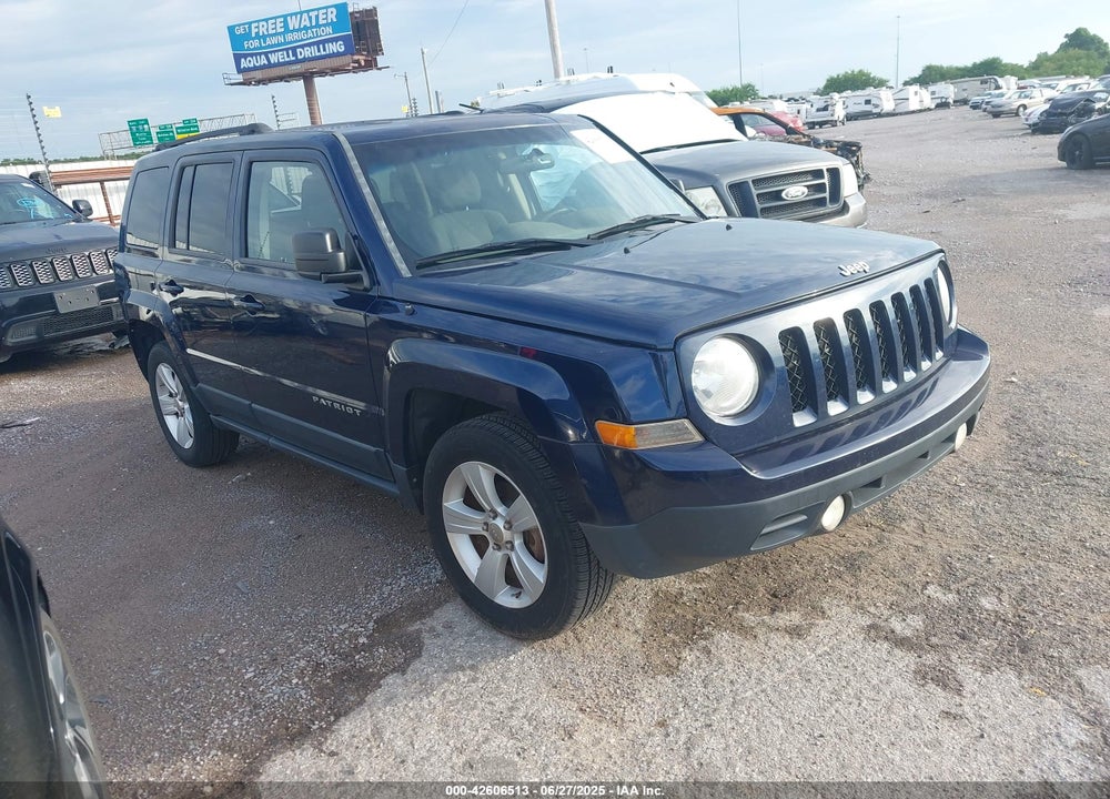 2012 JEEP PATRIOT SPORT VIN: 1C4NJRBB8CD624180