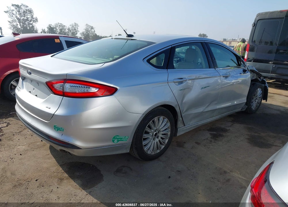 2013 FORD FUSION ENERGI VIN: 3FA6P0PU4DR299969