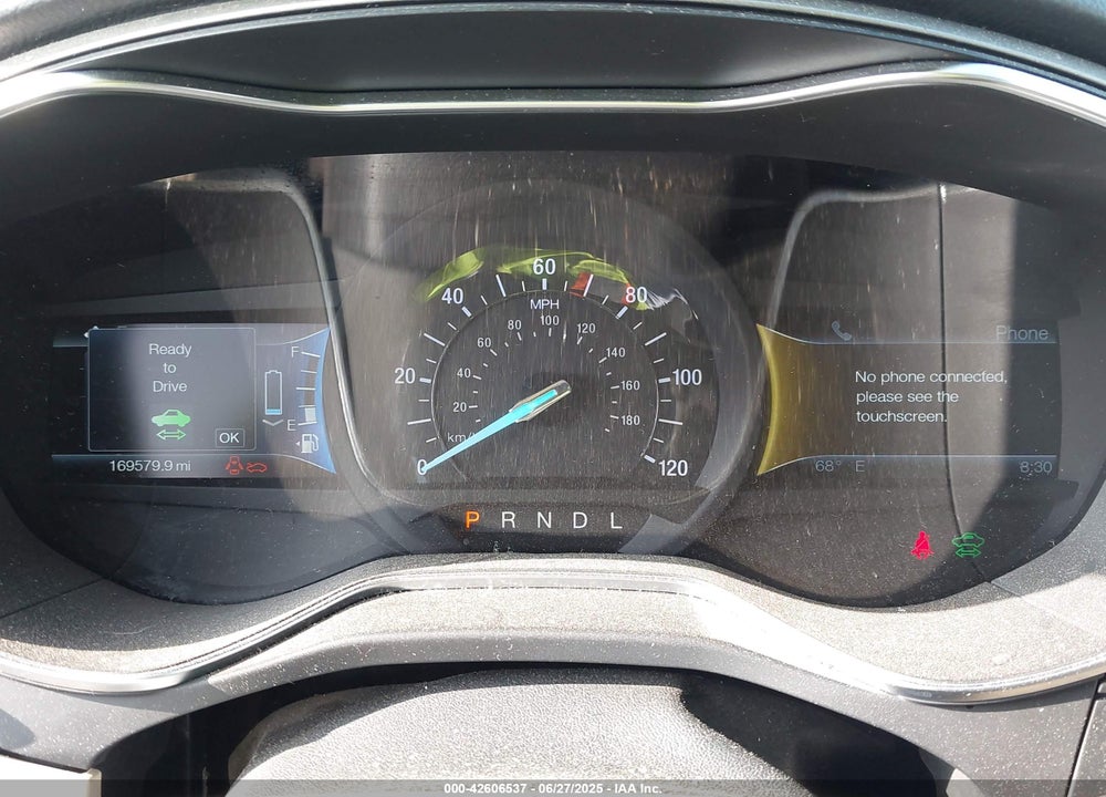 2013 FORD FUSION ENERGI VIN: 3FA6P0PU4DR299969