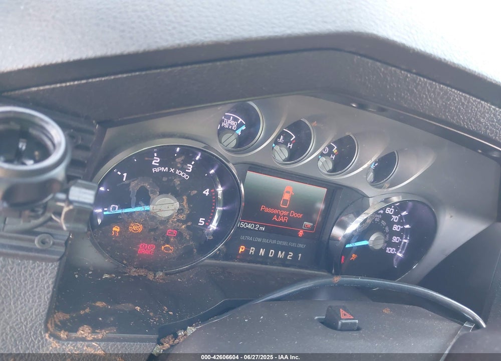2011 FORD F-250 VIN: 1FT7W2BT3BEB09395