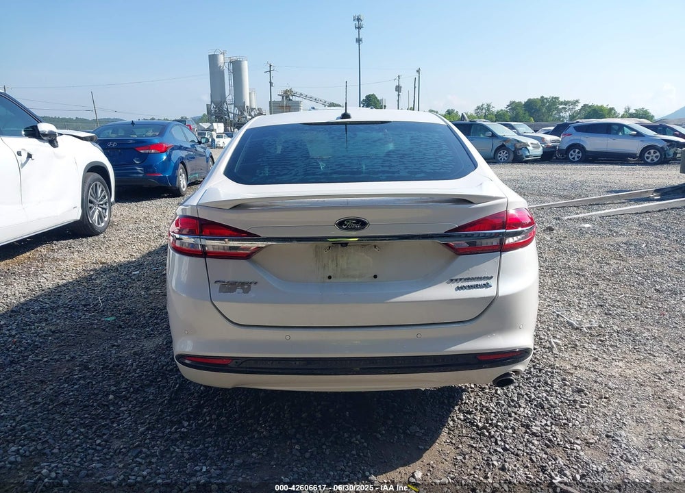 2018 FORD FUSION VIN: 3FA6P0RU3JR184286