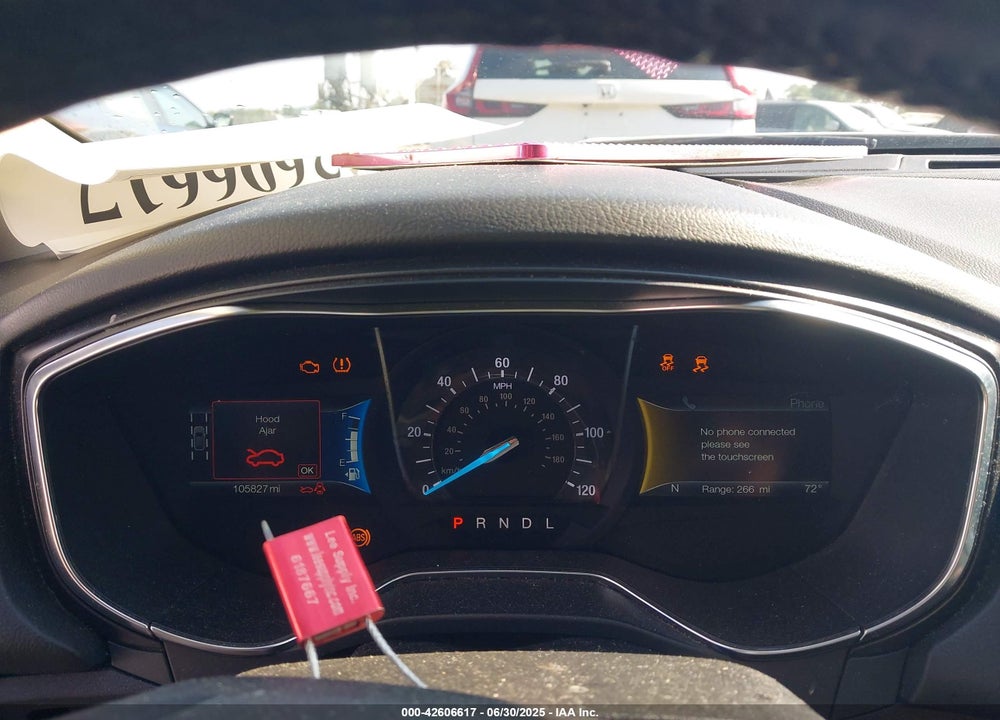 2018 FORD FUSION VIN: 3FA6P0RU3JR184286