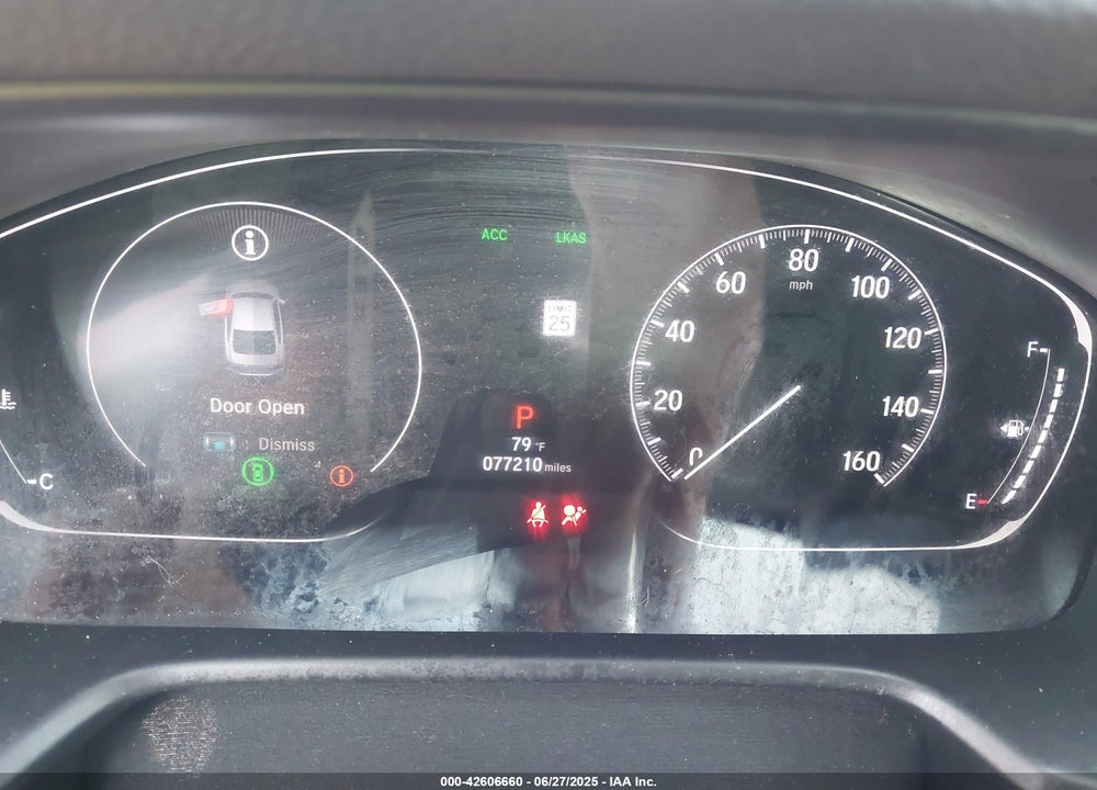 2020 HONDA ACCORD VIN: 1HGCV1F44LA047966
