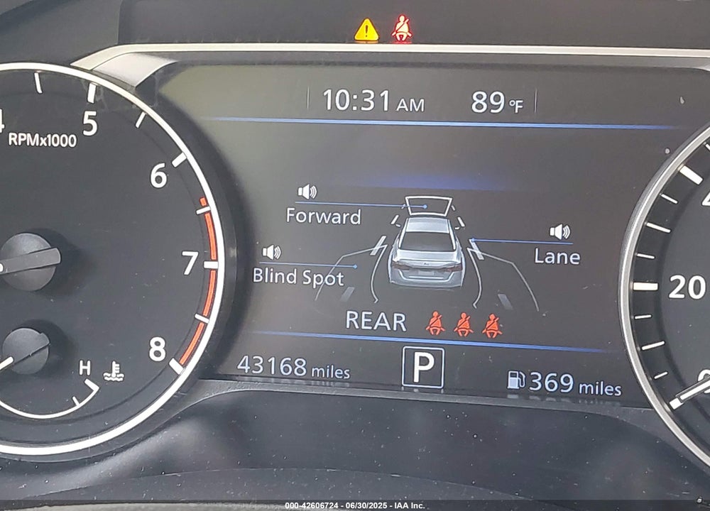 2023 NISSAN ALTIMA SV FWD VIN: 1N4BL4DV4PN374885
