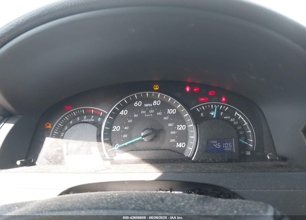 2012 TOYOTA CAMRY LE VIN: 4T4BF1FK7CR214004