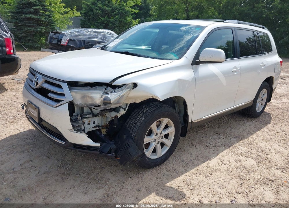 2012 TOYOTA HIGHLANDER VIN: 5TDBK3EH1CS134519