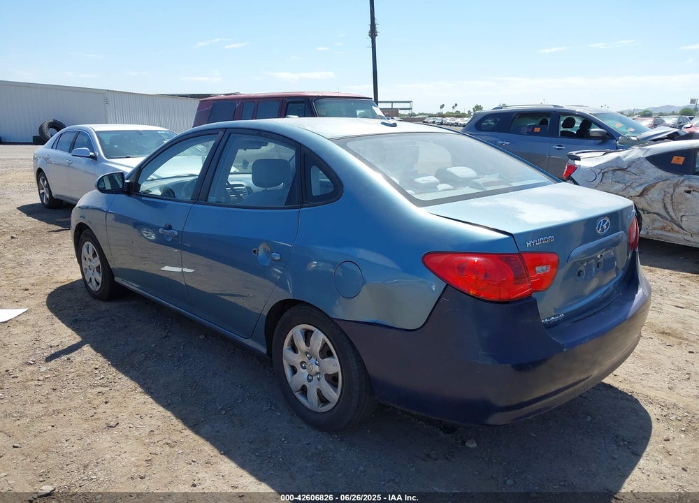 2007 HYUNDAI ELANTRA VIN: KMHDU46DX7U136738