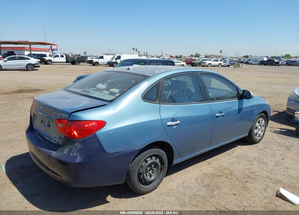 2007 HYUNDAI ELANTRA VIN: KMHDU46DX7U136738