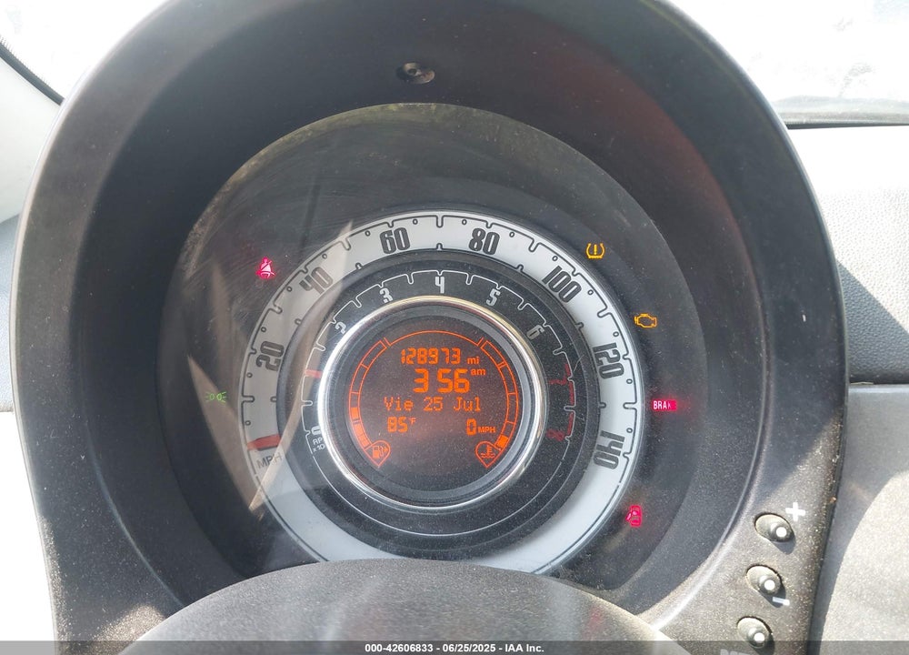 2012 FIAT 500 VIN: 3C3CFFAR5CT303797