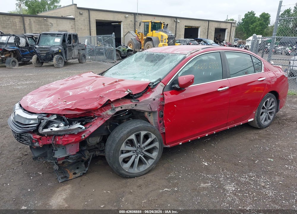 2017 HONDA ACCORD SPORT SE VIN: 1HGCR2F1XHA016471