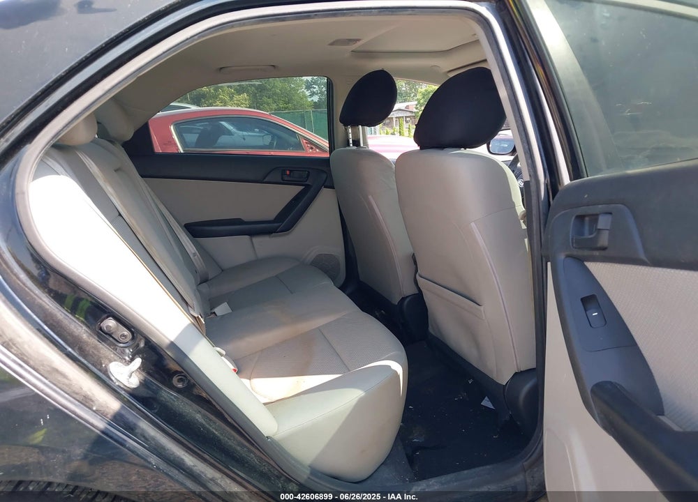 2010 KIA FORTE VIN: KNAFU4A27A5254358