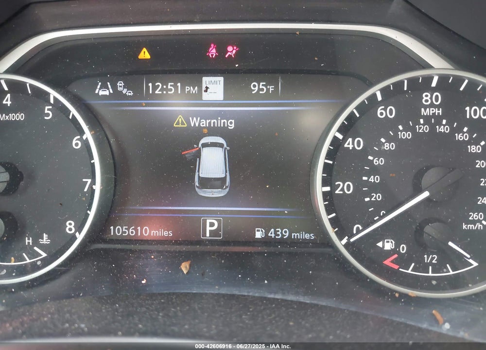 2019 NISSAN MURANO VIN: 5N1AZ2MJ5KN106745