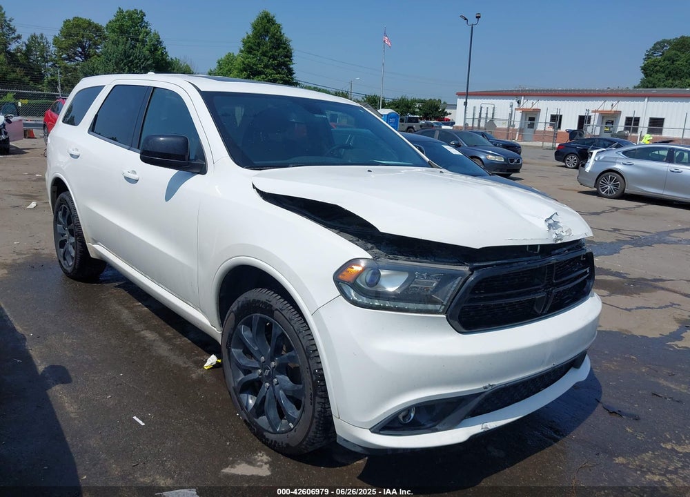 2019 DODGE DURANGO SXT AWD VIN: 1C4RDJAG4KC651291