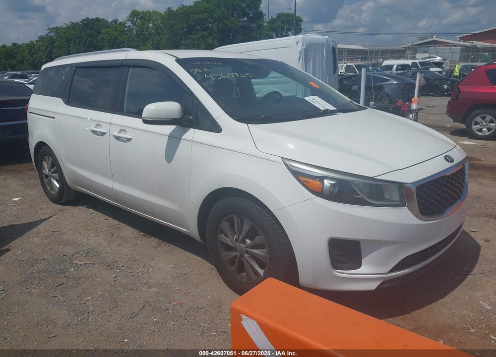 2016 KIA SEDONA LX VIN: KNDMB5C14G6082917