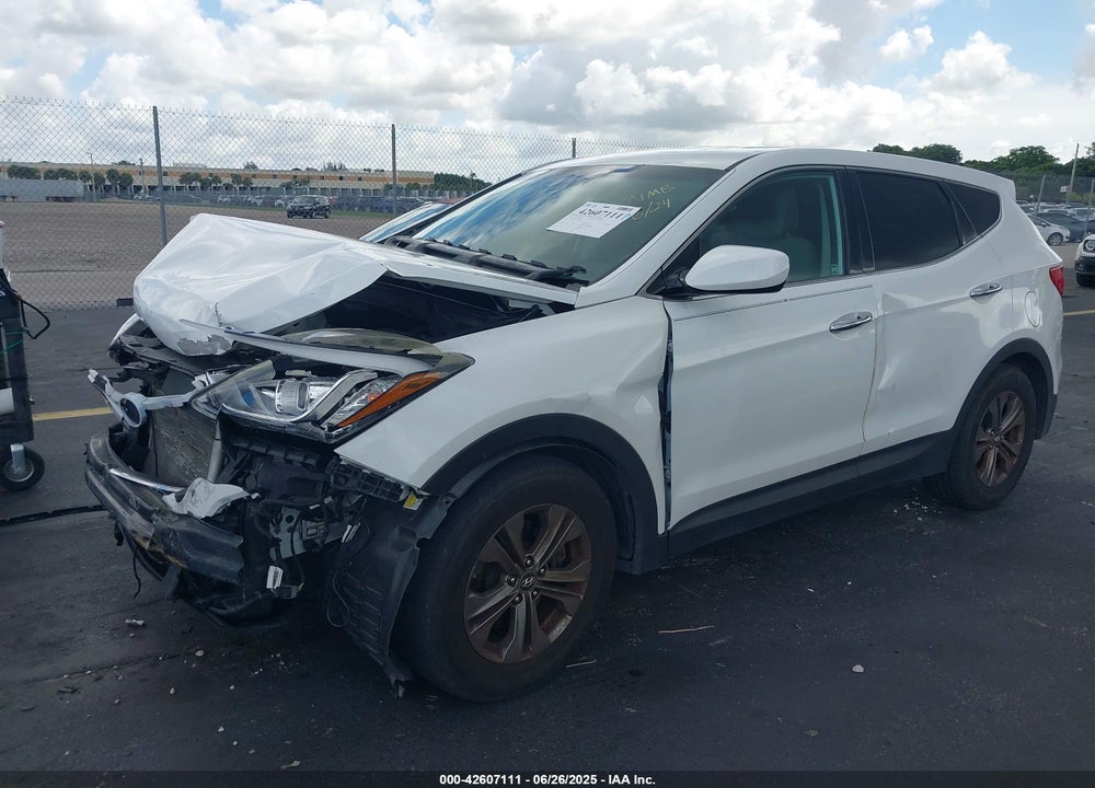 2014 HYUNDAI SANTA FE SPORT VIN: 5XYZTDLB0EG198096