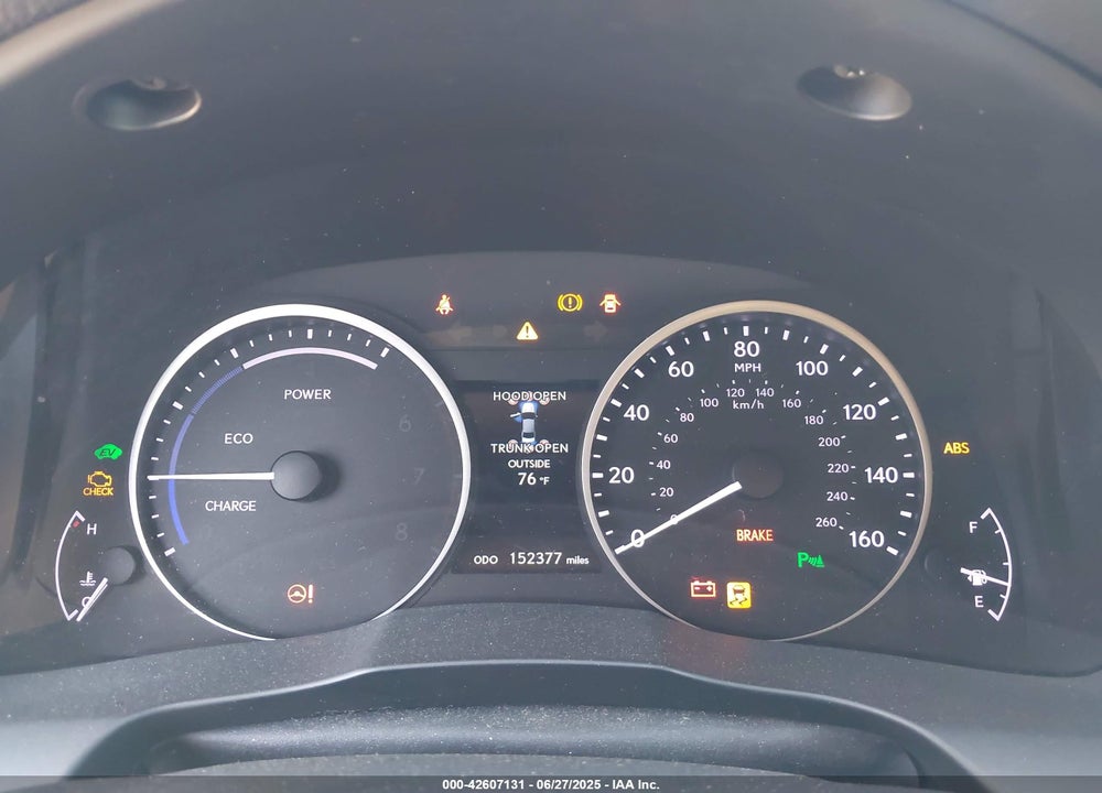 2015 LEXUS ES 300H VIN: JTHBW1GG5F2095232