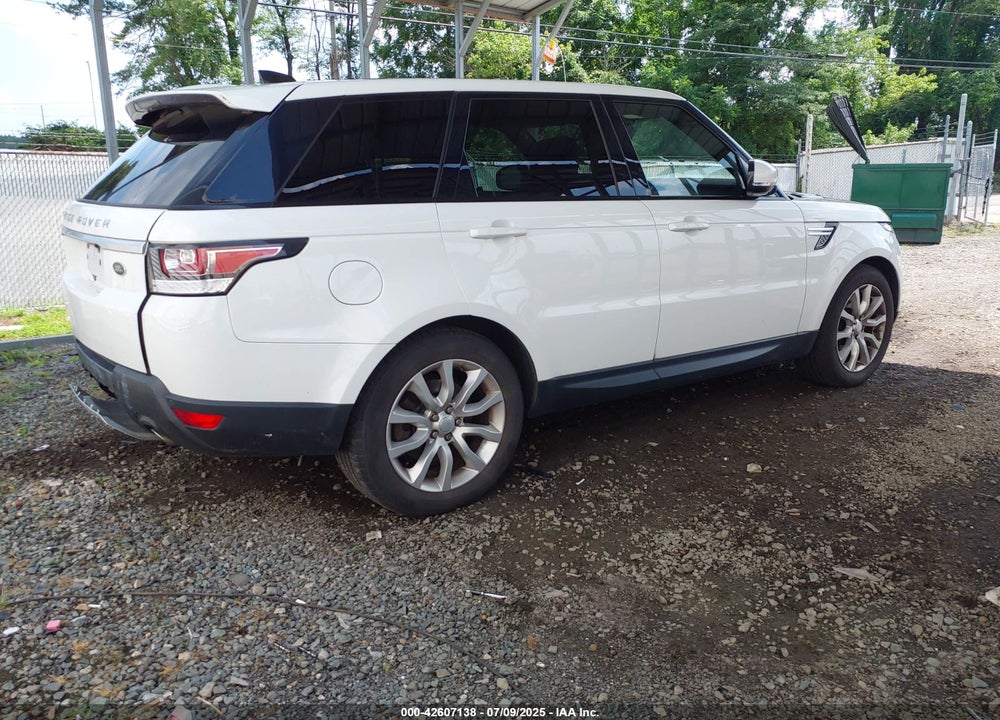 2017 LAND ROVER RANGE ROVER SPORT 3.0L V6 SUPERCHARGED HSE VIN: SALWR2FV3HA175372