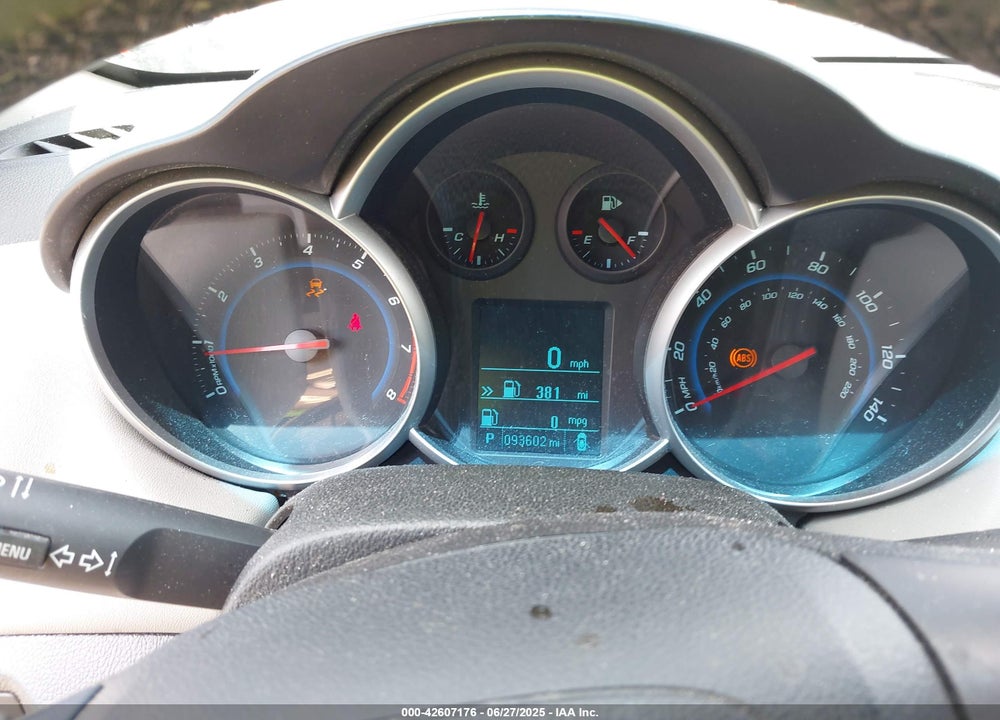 2012 CHEVROLET CRUZE VIN: 1G1PF5SC2C7333435