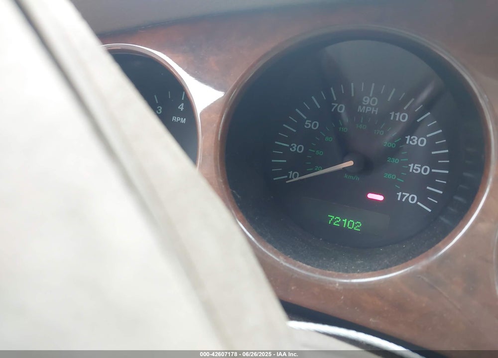2000 JAGUAR XK8 VIN: SAJJA42C5YNA10364